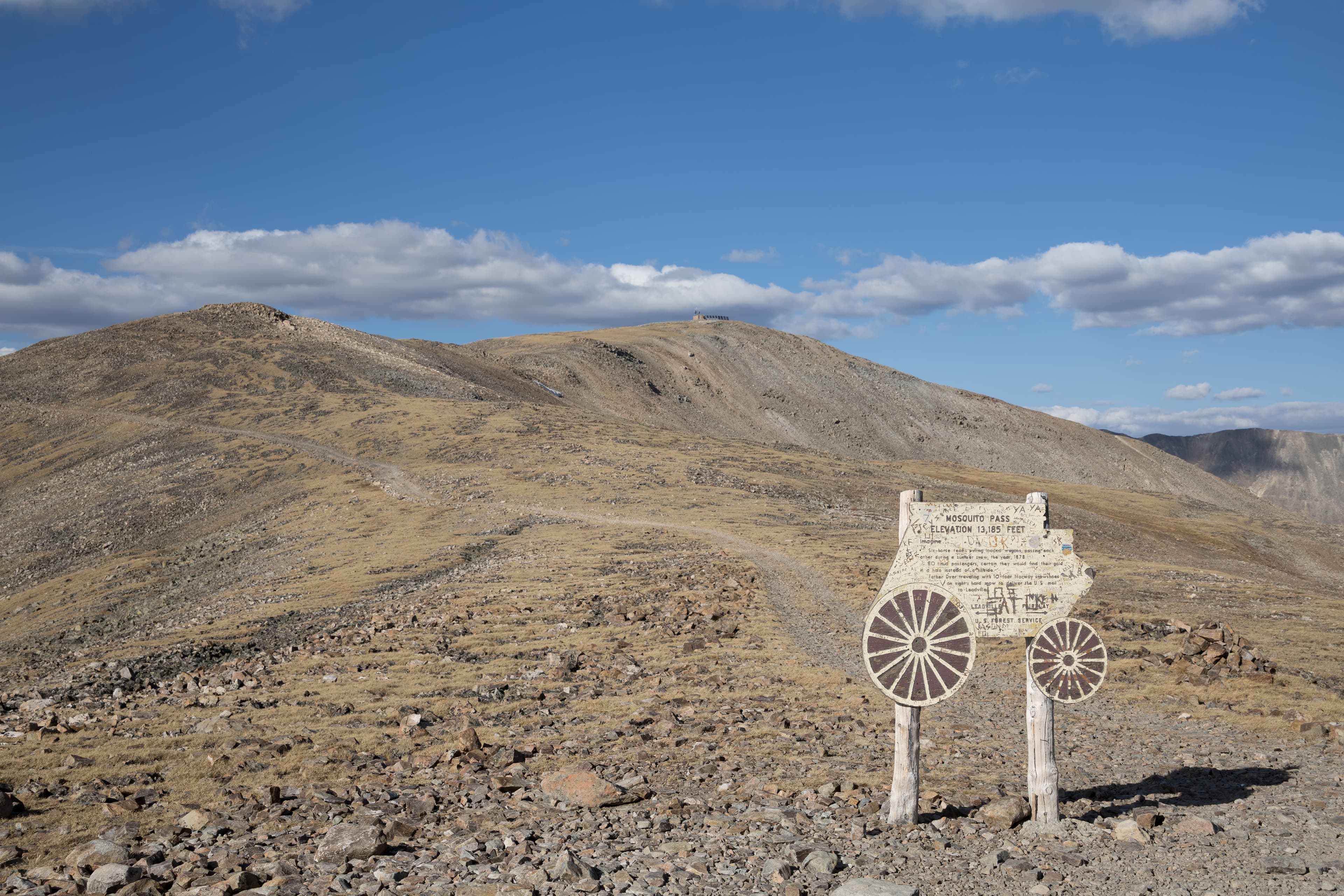 Mosquito Pass — off-road trail near Leadville, Colorado, Colorado