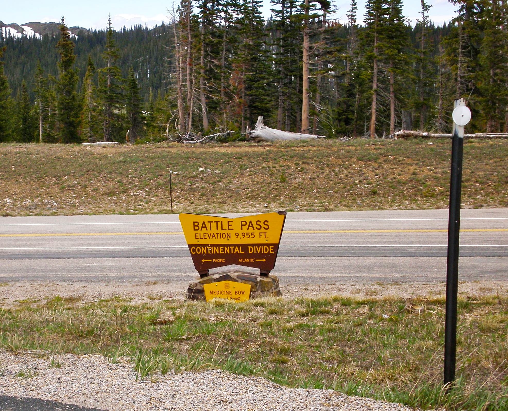 Battle Pass Scenic Byway — overland route near Encampment, Wyoming, Wyoming