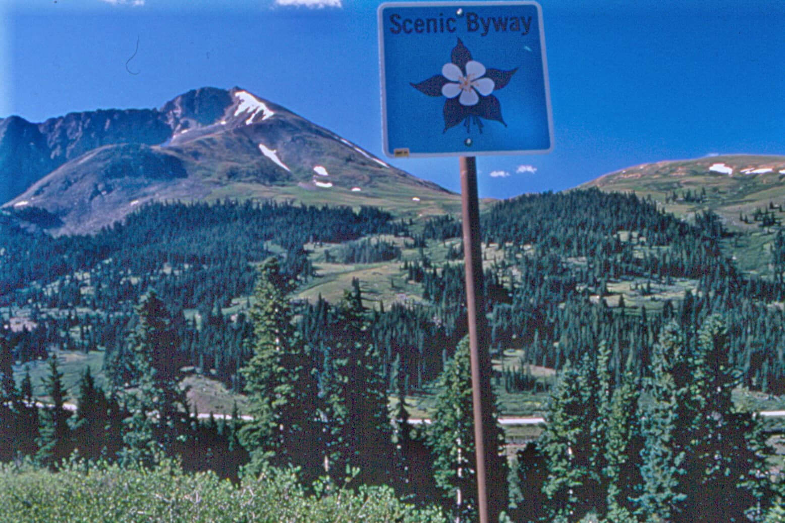 Top of the Rockies National Scenic Byway — overland route near Leadville, Colorado, Colorado