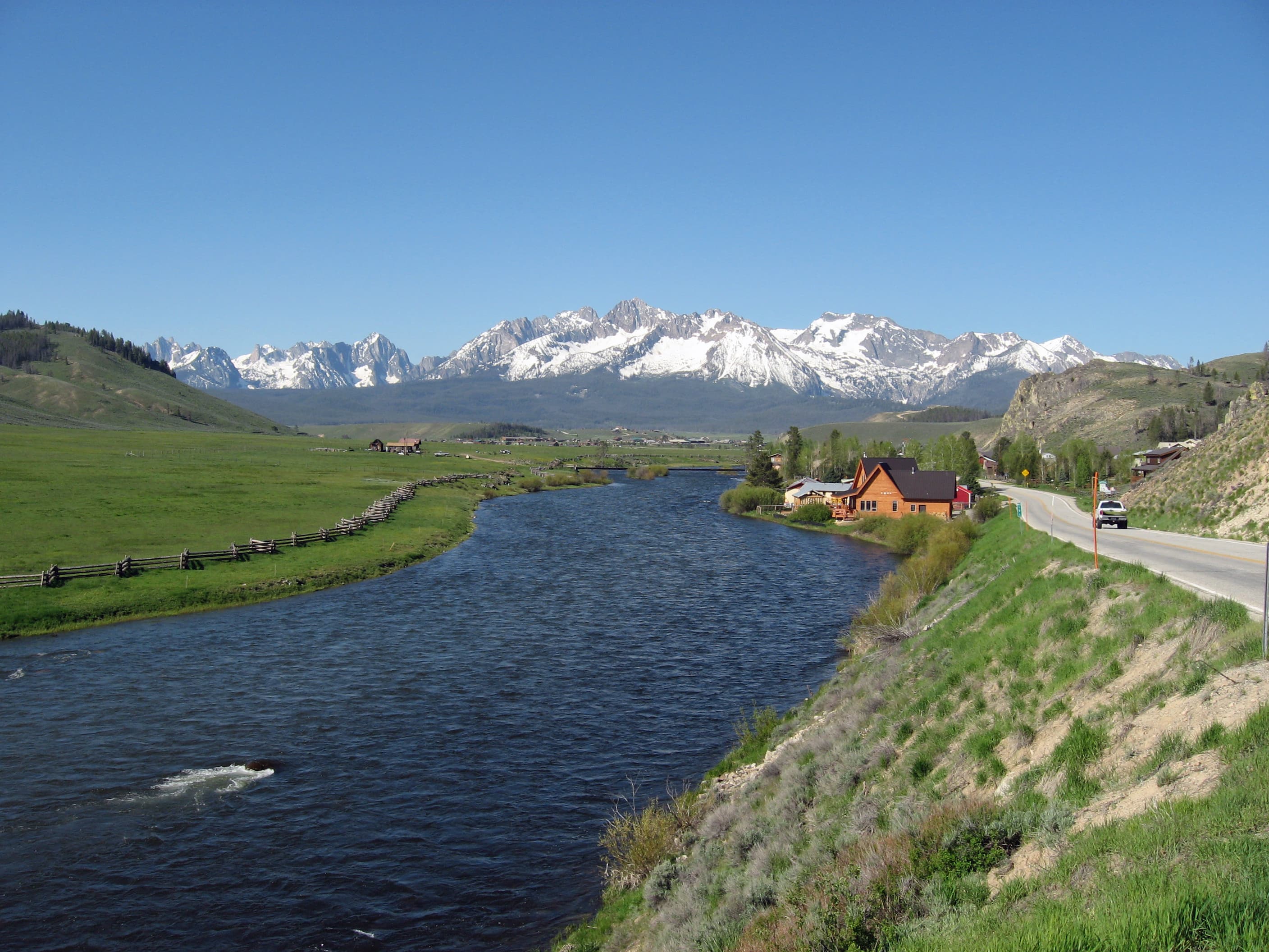 Sawtooth Scenic Byway — overland route near Stanley, Idaho, Idaho