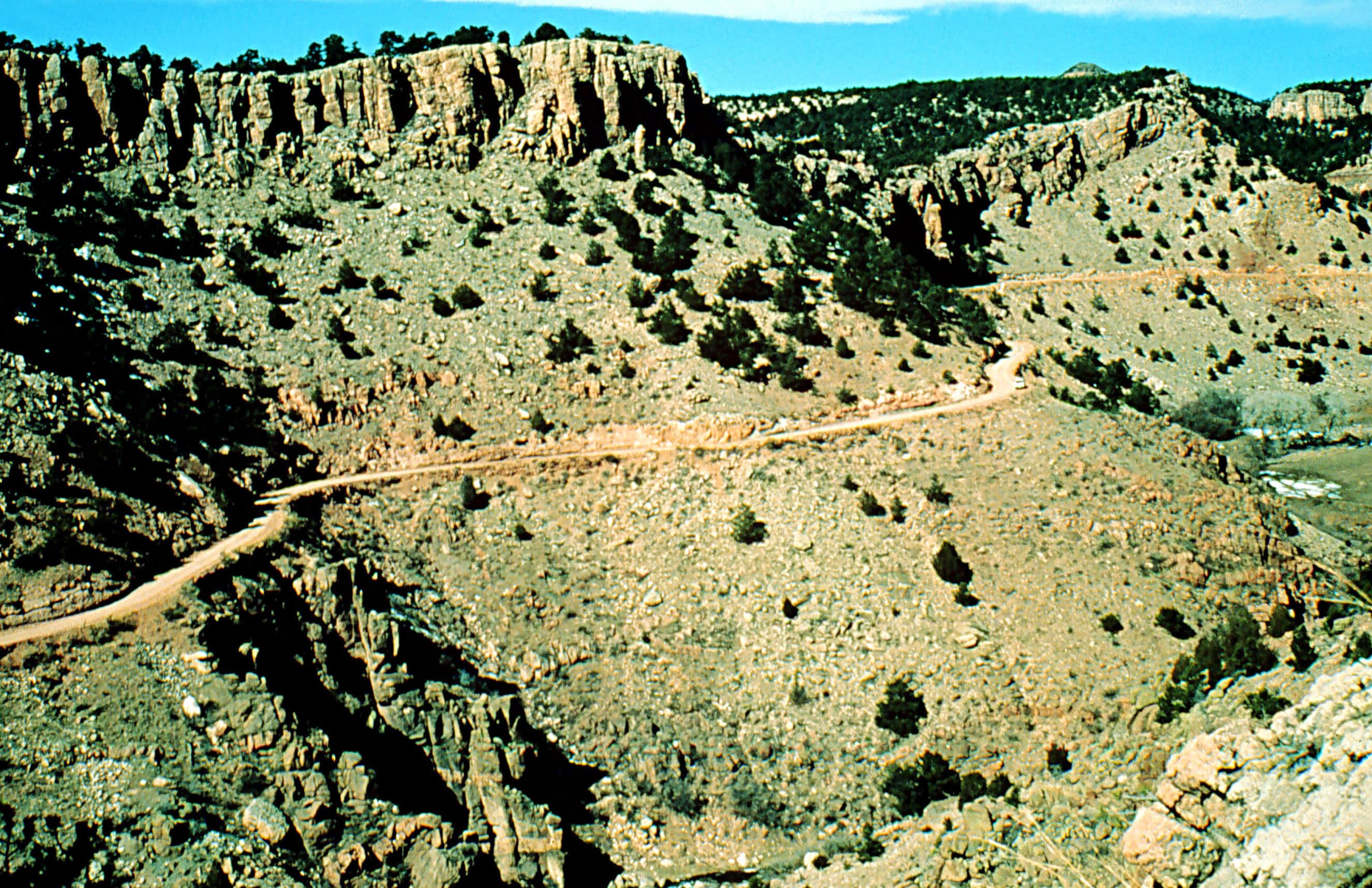 Shelf Road (Gold Belt Tour) — overland route near Cañon City, Colorado, Colorado