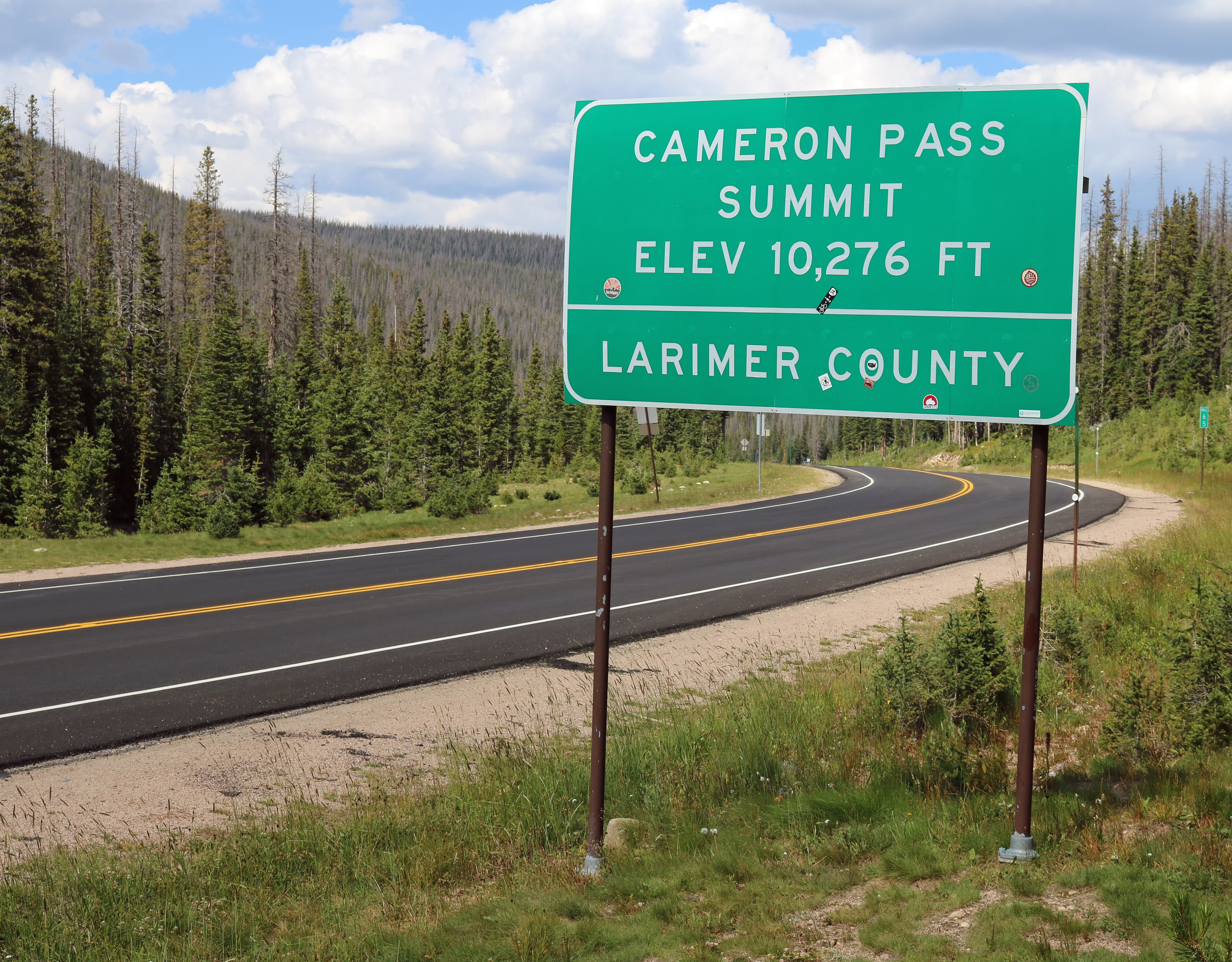 Cache la Poudre / North Park Scenic Byway — overland route near Walden, Colorado, Colorado