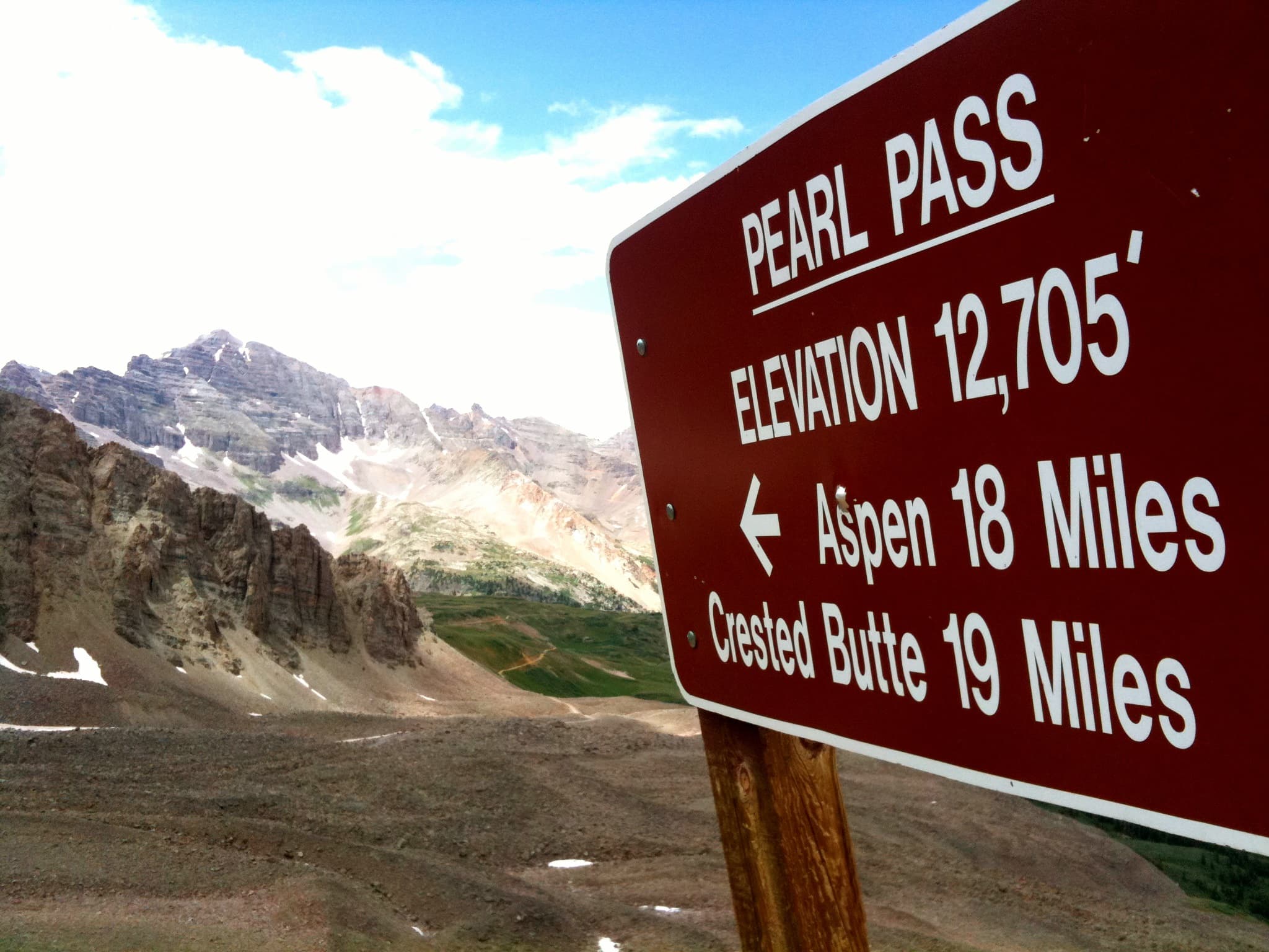 Pearl Pass — off-road trail near Crested Butte, Colorado, Colorado