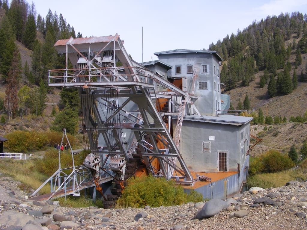 Yankee Fork Road (FR 070) — overland route near Sunbeam, Idaho, Idaho