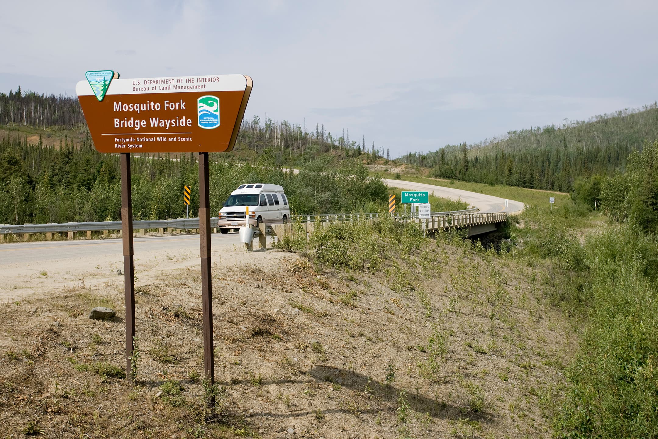 Taylor Highway — overland route near Tok, Alaska, Alaska
