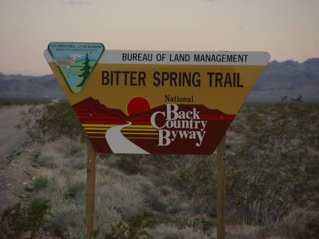 Bitter Springs Back Country Byway — overland route near Moapa Valley, Nevada, Nevada