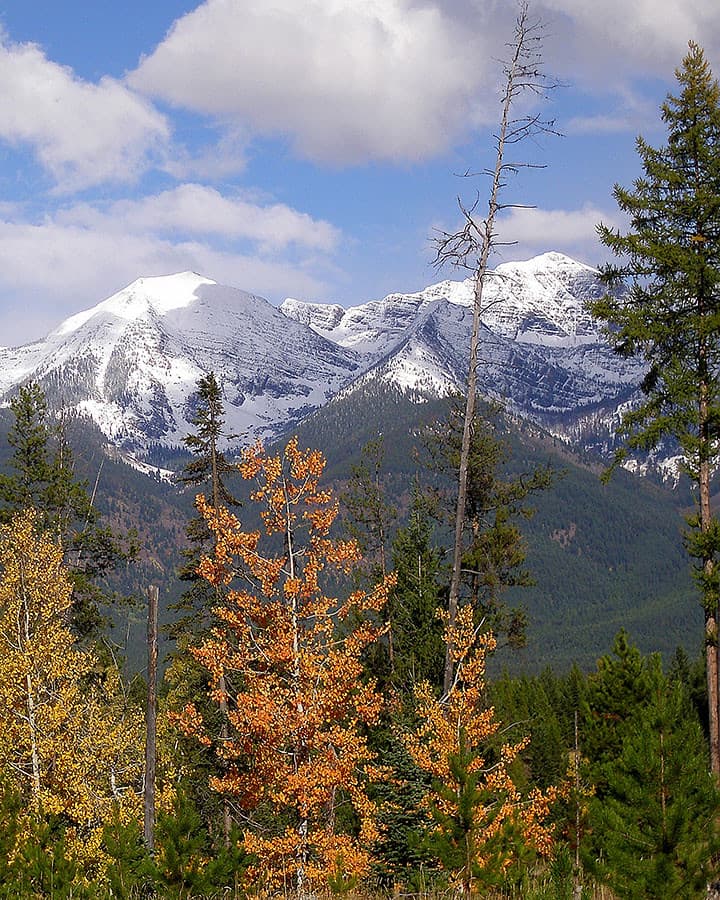 Swan Highway (MT-83) — overland route near Seeley Lake, Montana, Montana