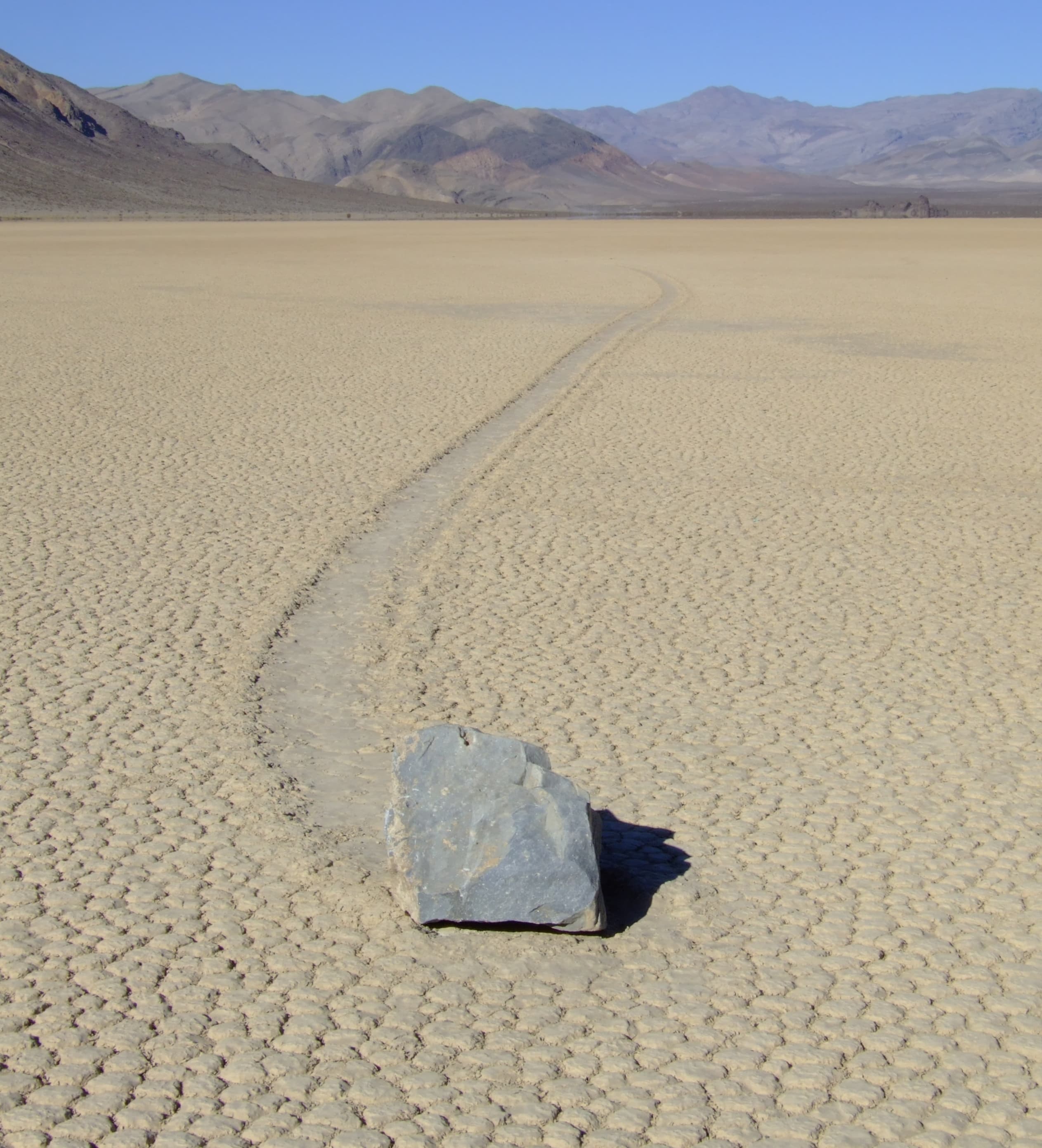 Racetrack Valley Road — overland route near Beatty, Nevada, California