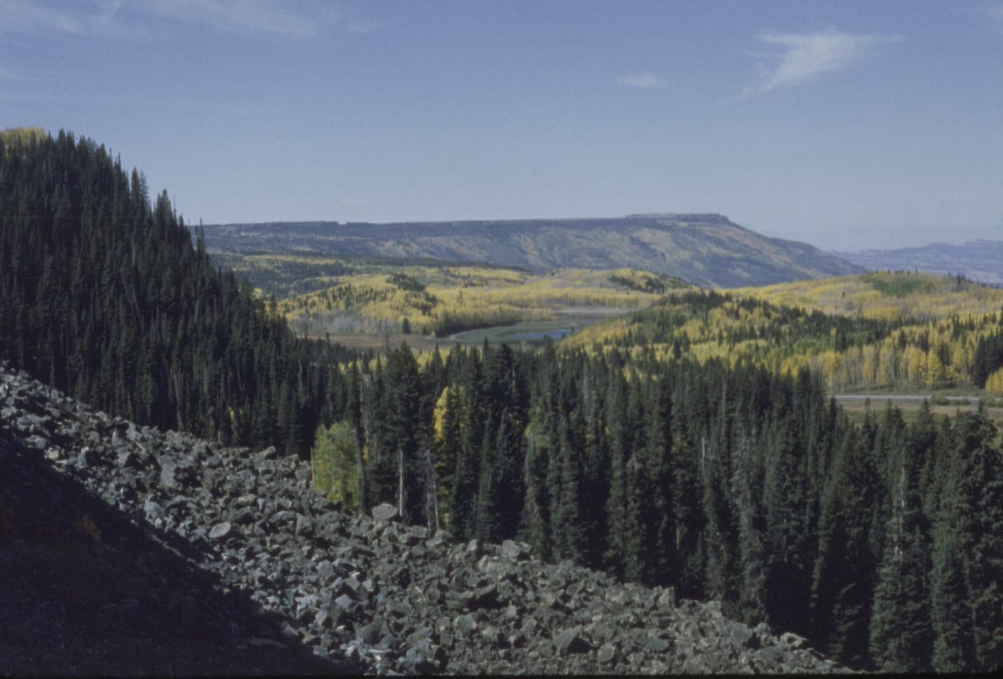 Grand Mesa Scenic Byway — overland route near Cedaredge, Colorado, Colorado