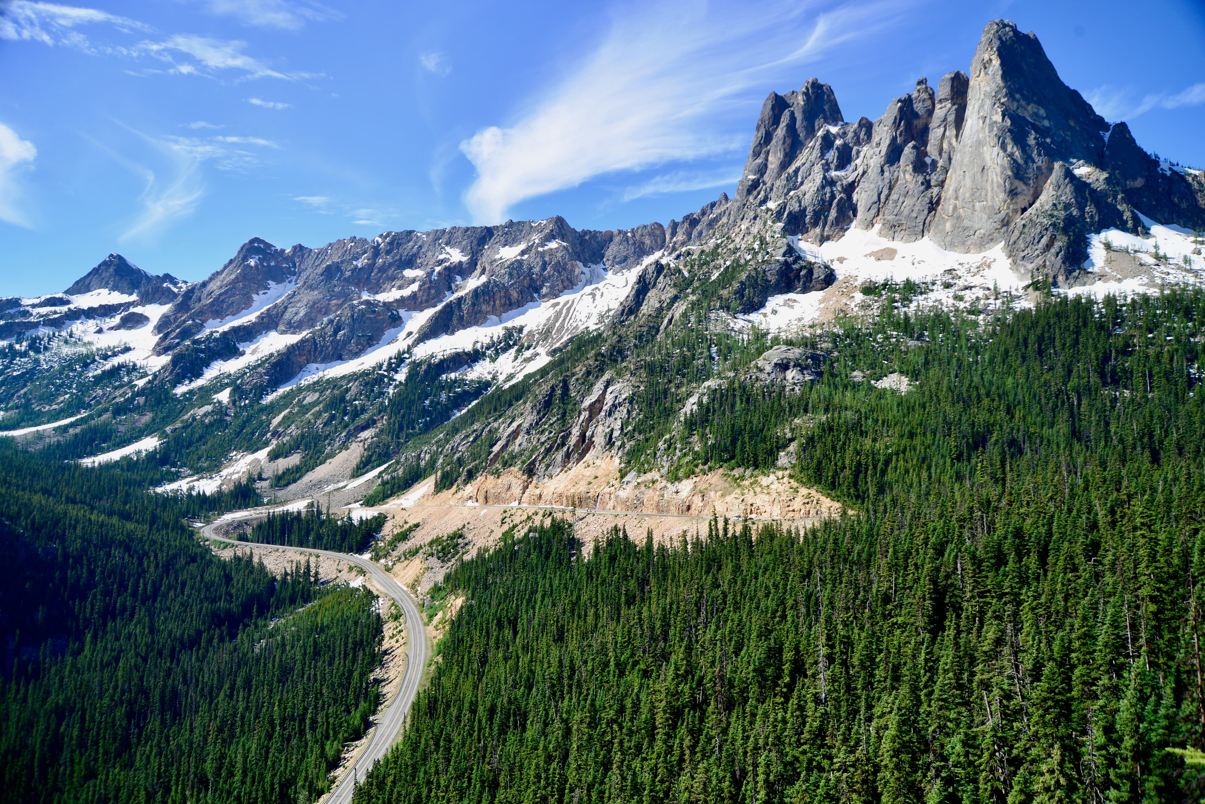 North Cascades Highway (SR 20) — overland route near Marblemount, Washington, Washington