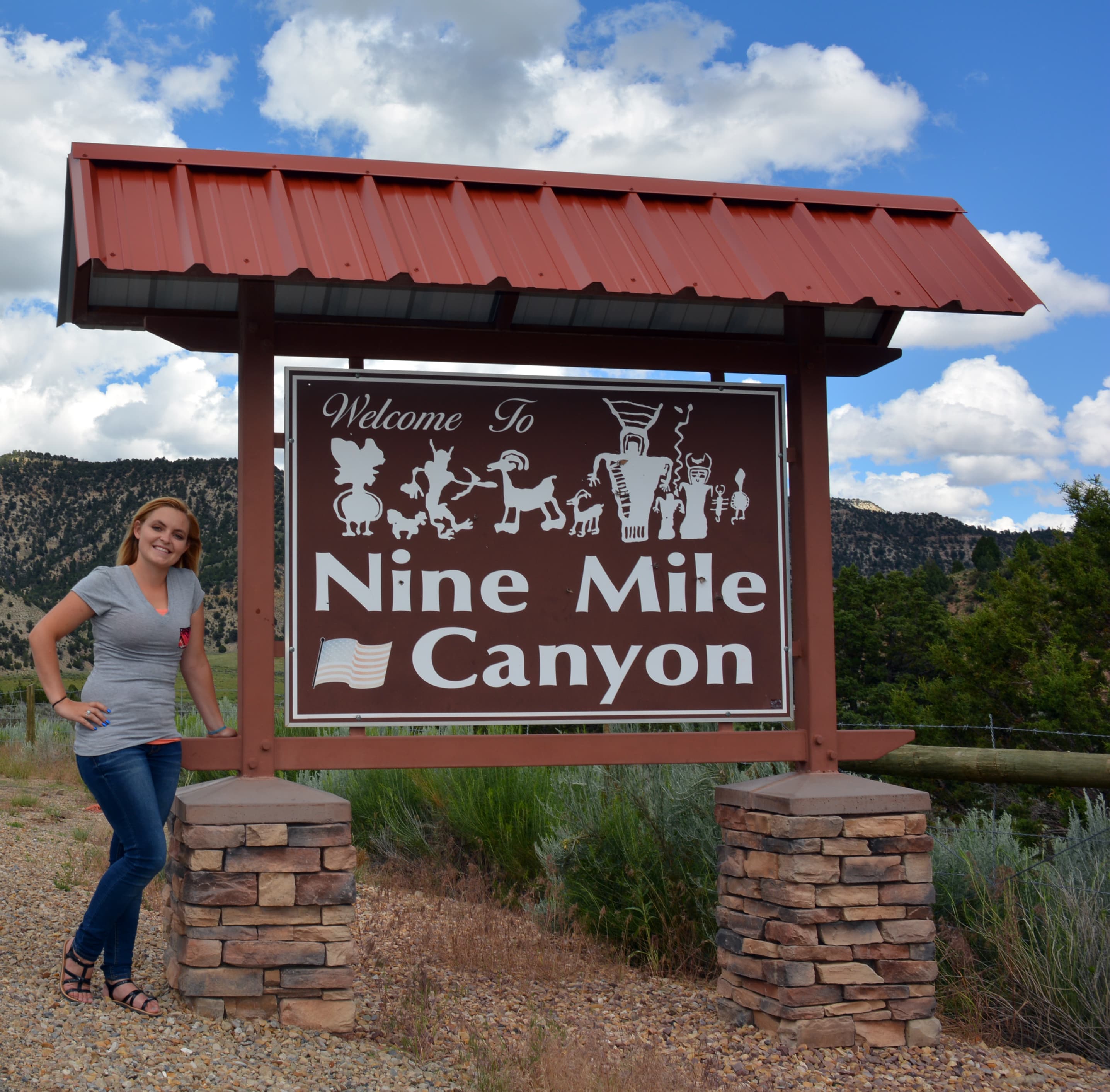 Nine Mile Canyon — overland route near Wellington, Utah, Utah
