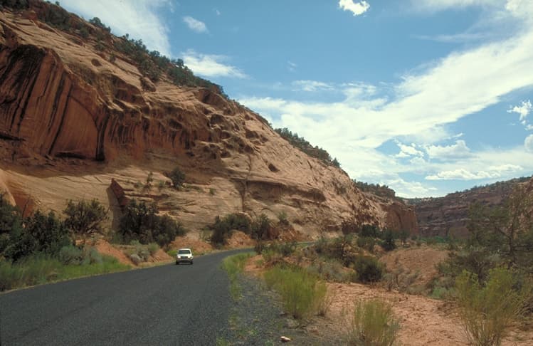 Burr Trail Road — overland route near Boulder, Utah, Utah