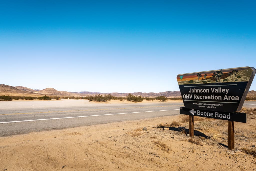 Johnson Valley Off-Highway Vehicle Recreation Area — ohv area near Landers, California
