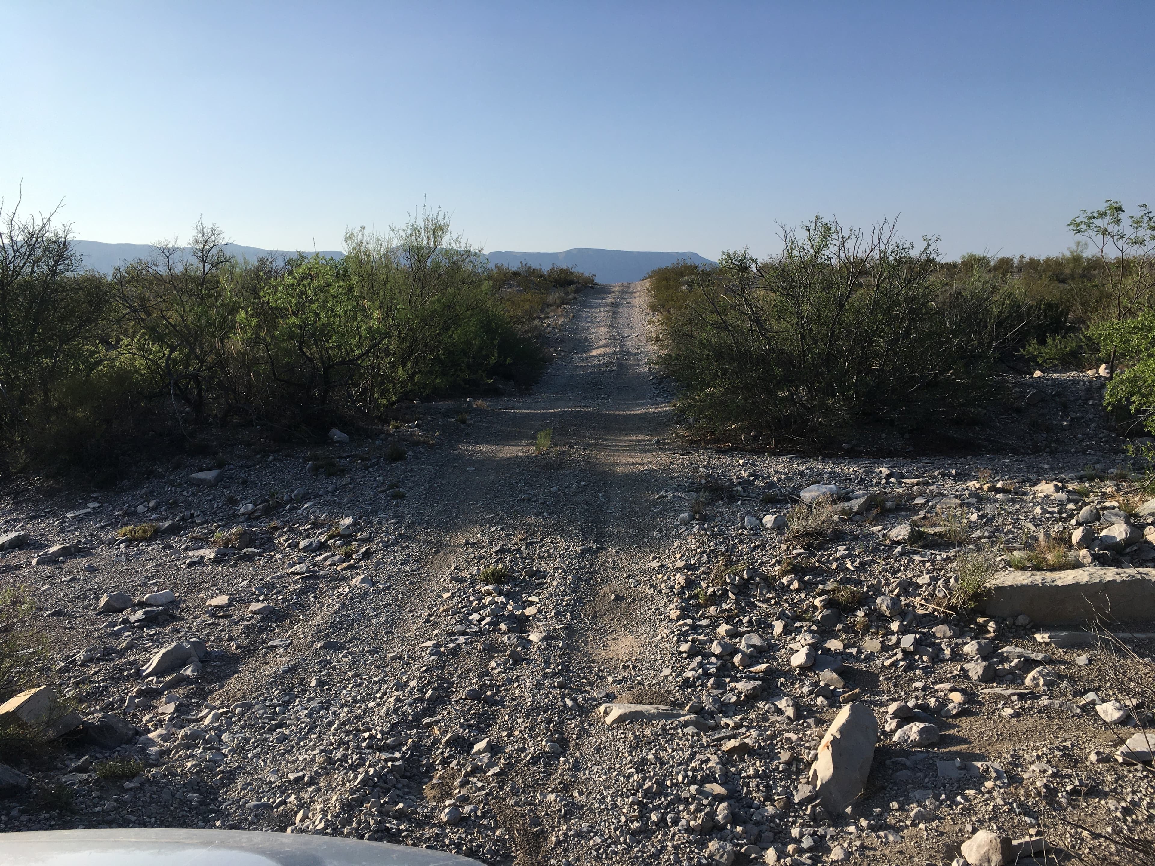 Old Ore Road — overland route near Marathon, Texas, Texas