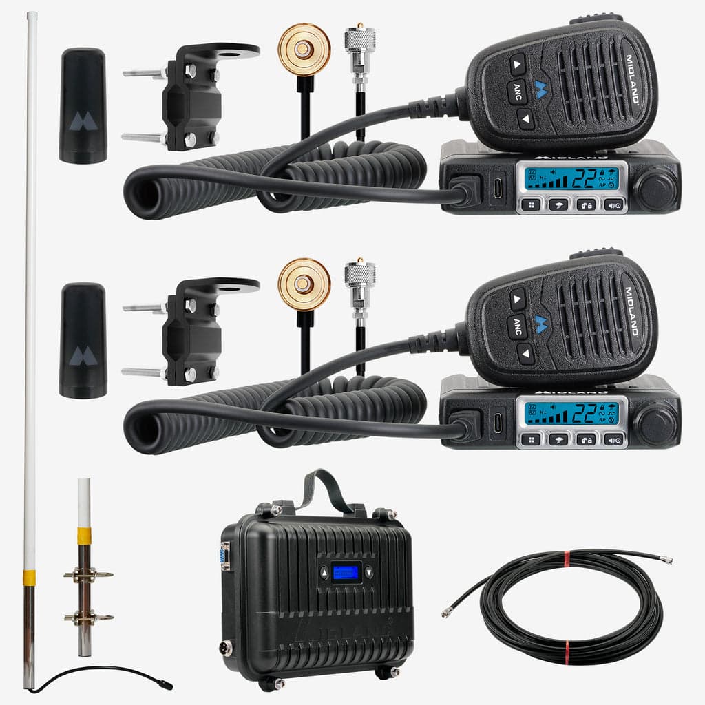 Midland Radio MXR115AG GMRS Repeater Bundle — Communication