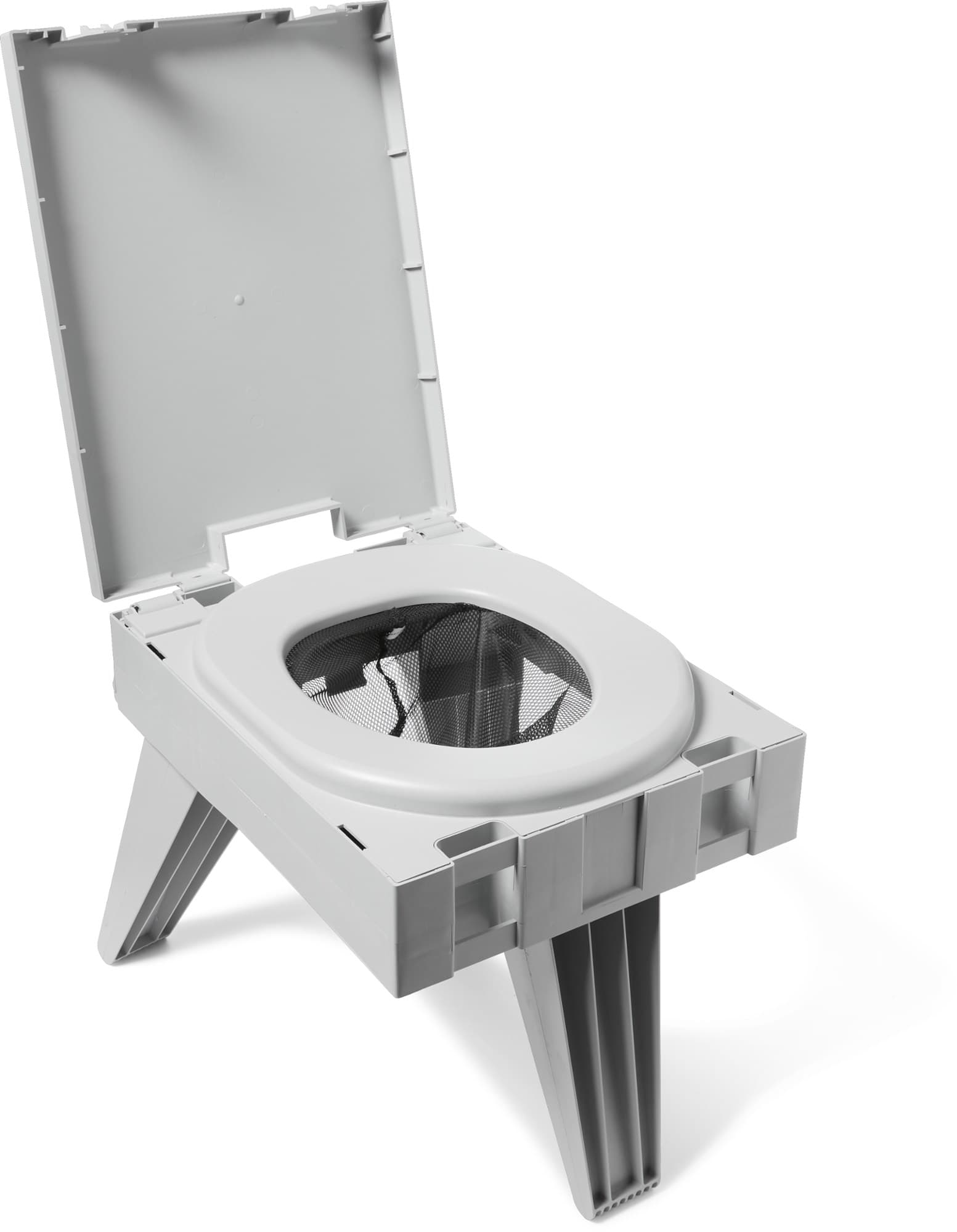 Cleanwaste GO Anywhere Portable Toilet Seat — Hygiene & Sanitation