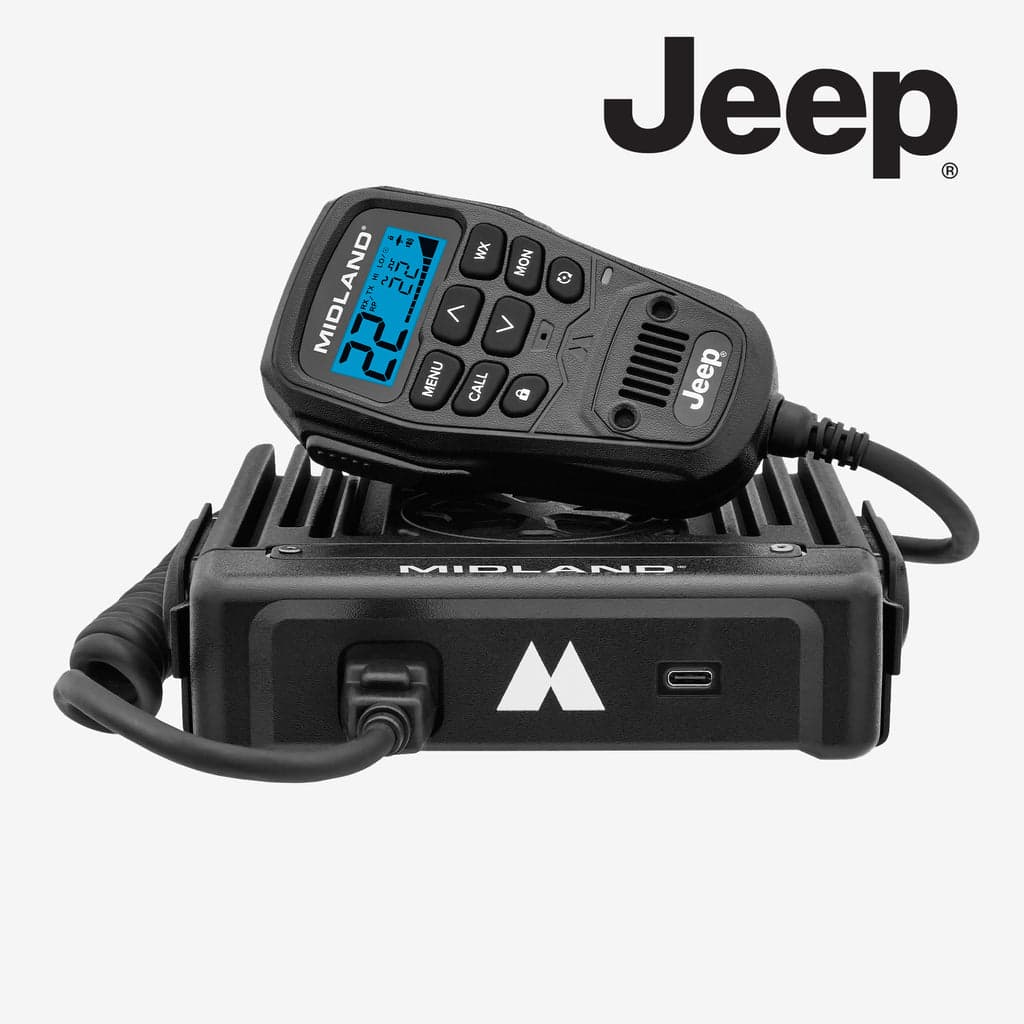 Midland Radio MXT575J 50W MicroMobile GMRS Radio (Jeep Edition) — Communication
