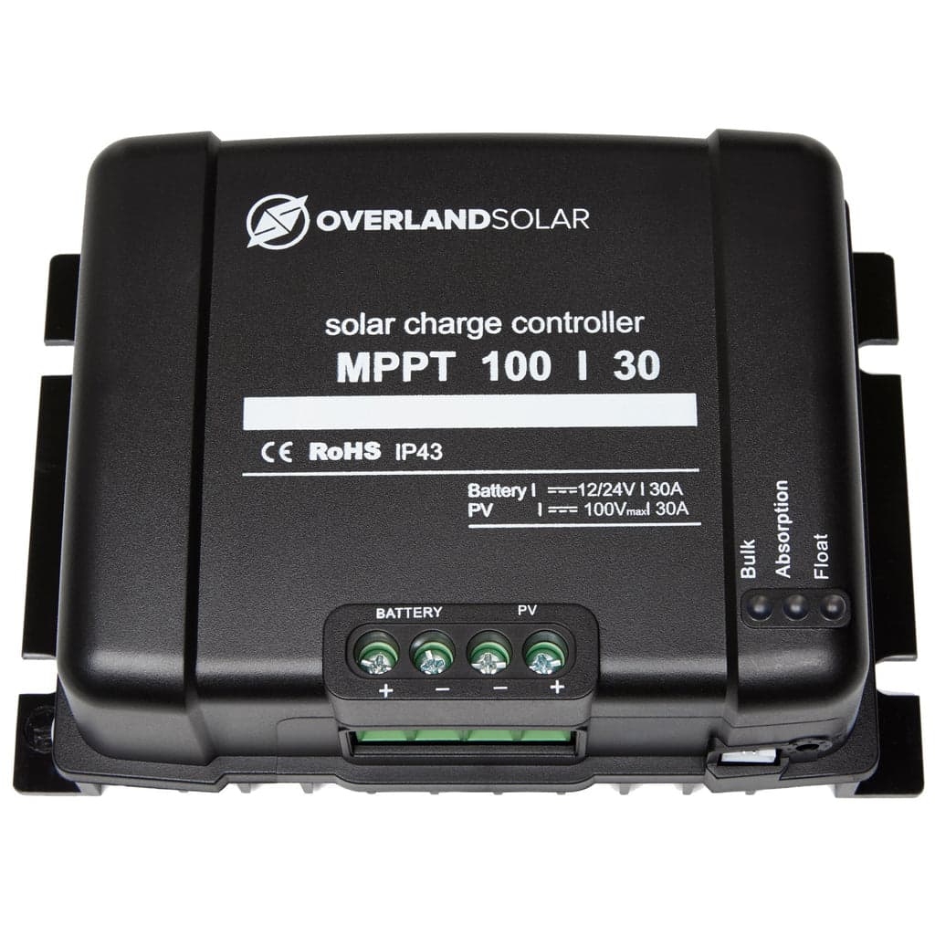 Overland Solar MPPT 30 Amp Charge Controller — Power & Electrical