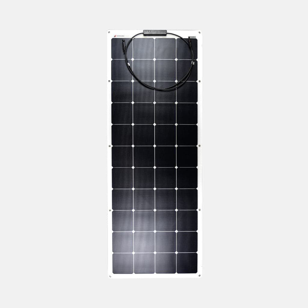 Overland Solar Overlander 130W ETFE Semi-Flexible Solar Panel — Power & Electrical