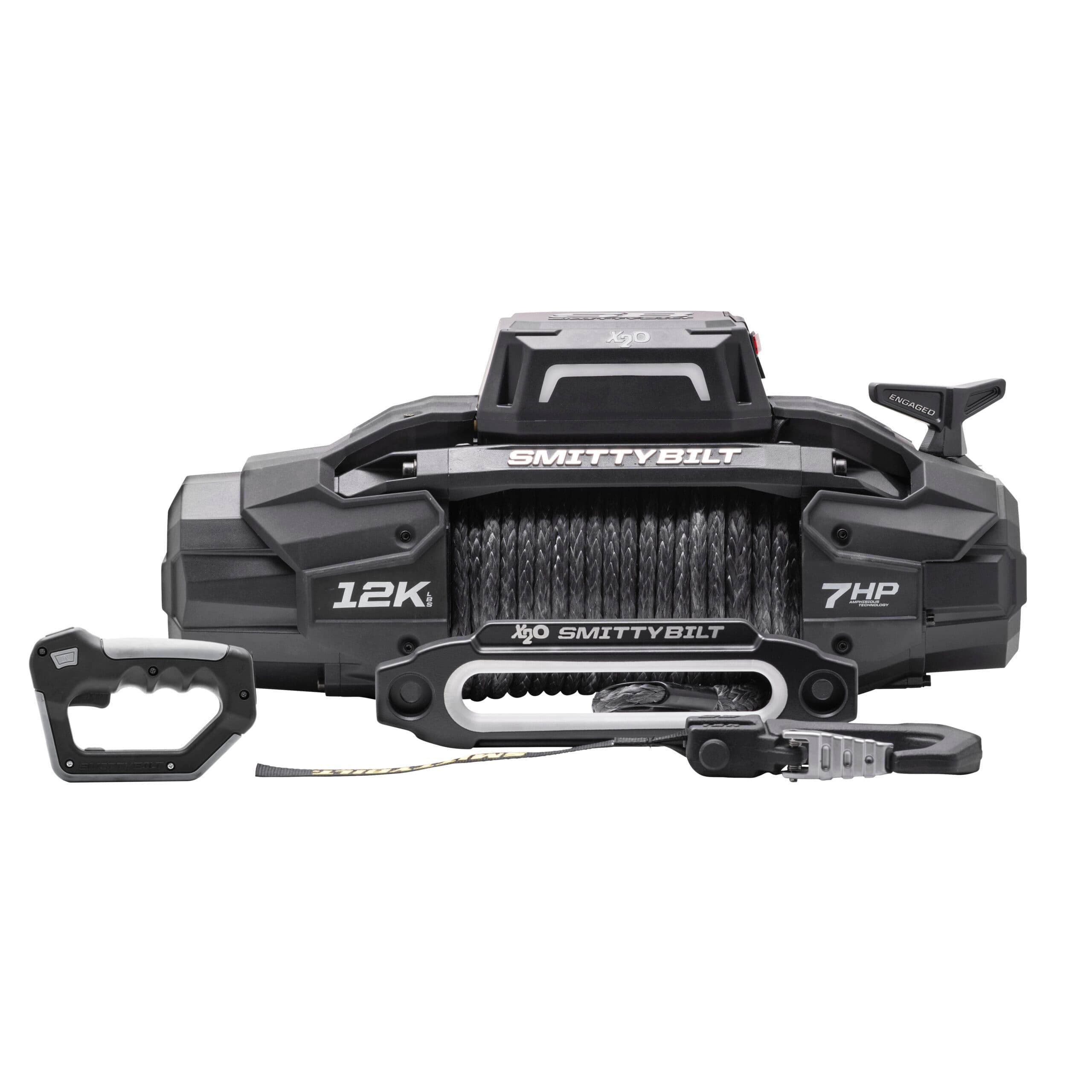 Smittybilt X20-12 12,000 lb Winch (Steel Cable) — Recovery